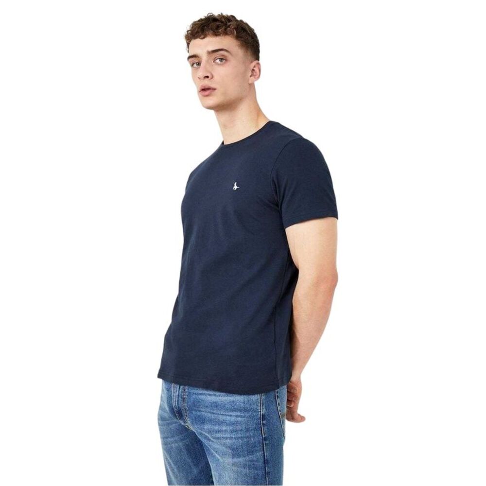 Jack Wills Mens Sandleford Logo T-Shirt / Navy